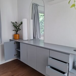 Rack Flotante Gris